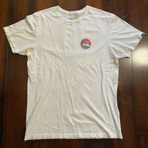 Large Vans white volcano T-shirt
